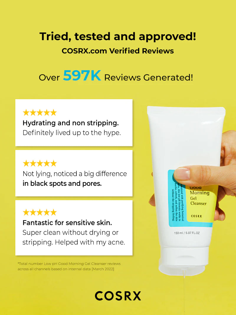 Advanced Low pH Good Morning Gel Cleanser - COSRX