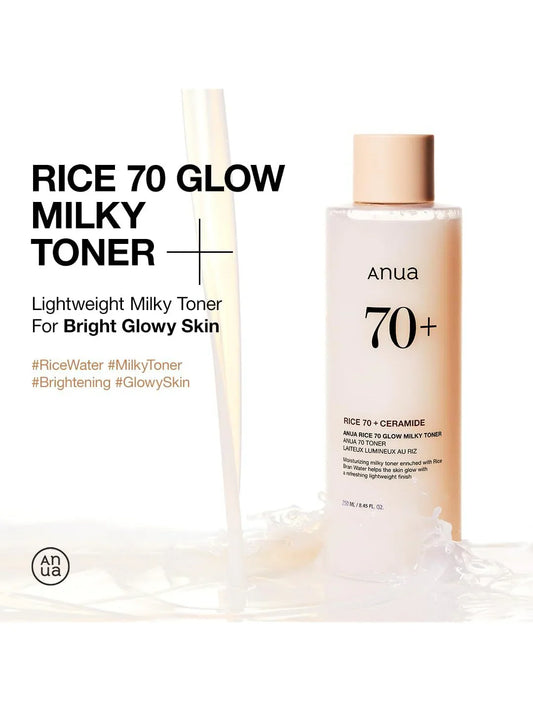 ANUA Rice 70 Glow Milky Toner 250ml