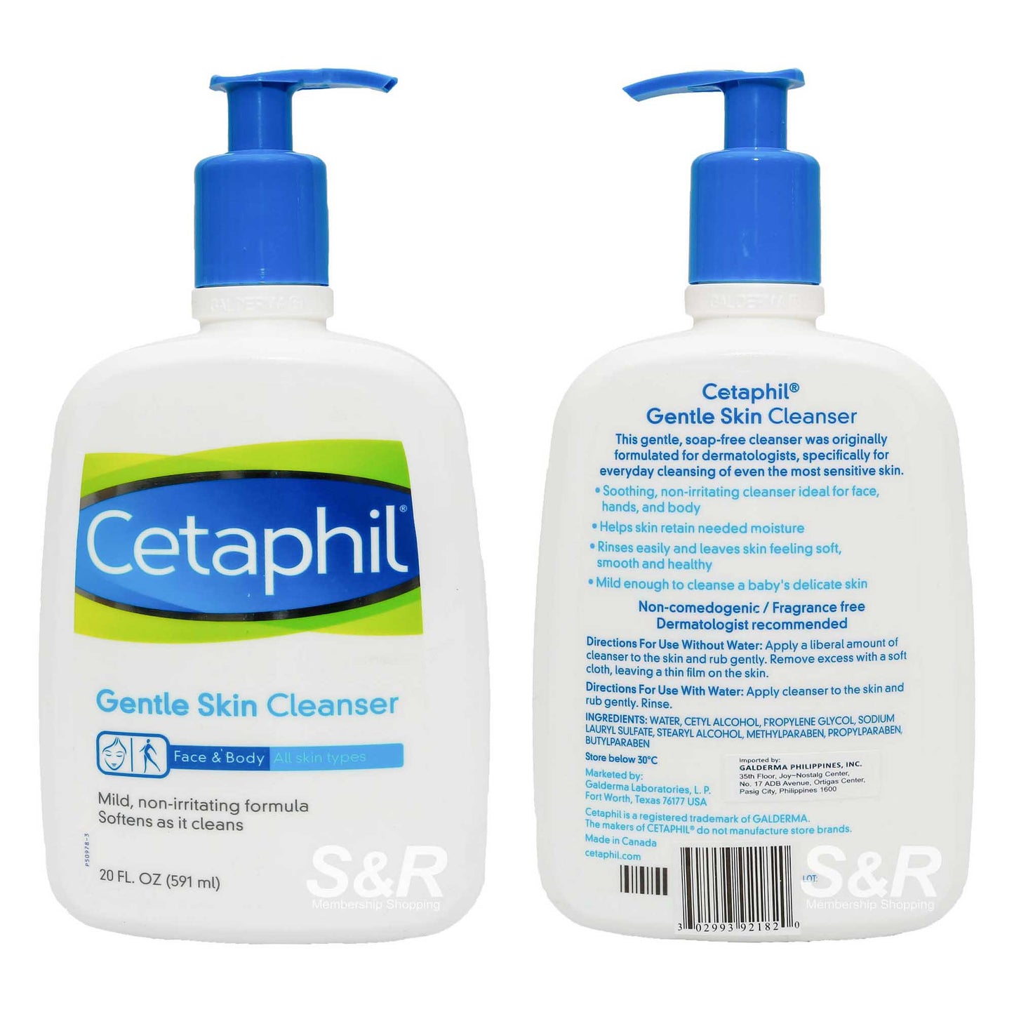 Cetaphil Gentle Skin Cleanser, 591ml