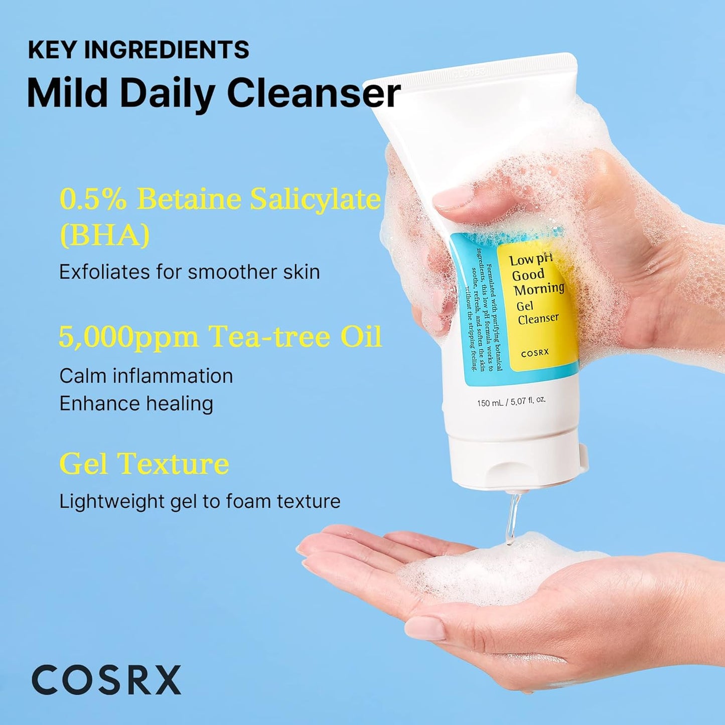 Advanced Low pH Good Morning Gel Cleanser - COSRX