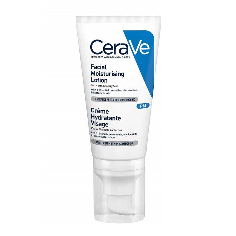 CeraVe PM Facial Moisturizing Lotion, 52ml