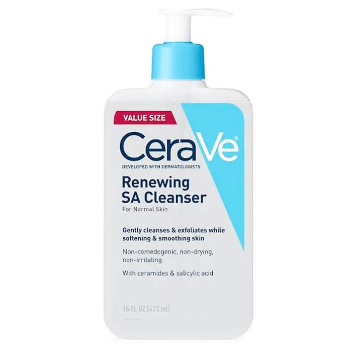 CeraVe Renewing SA Cleanser, 473 ml