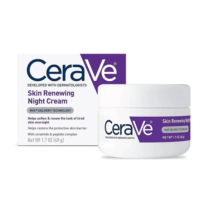 CeraVe Skin Renewing Night Cream, 48g